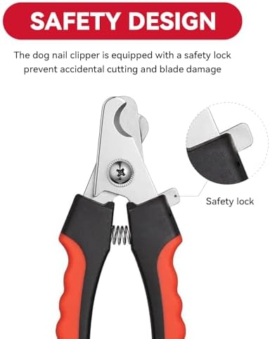 4.72 inch Dog Nail Clippers for Small Dogs with Free Nail File - Image 7