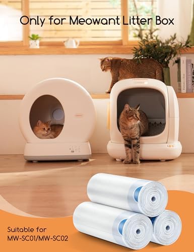 Meowant Cat Litter Box Liners for Automatic Cat Litter Box, Heavy Duty - Image 7