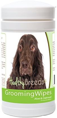 Healthy Breeds Field Spaniel Grooming Wipes 70 Count by HealthyBreeds