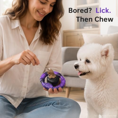 Pamlulu Small Dog Chew Toy, Tough Squeaky Puppy Chew for Small Breeds, Rubber and Nylon Design, Indoor and Outdoor Play, Birthday Gift - Image 4