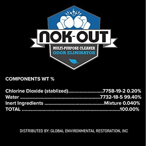 NOK OUT Odor Remover, Pet Deodorizer and Cleaning Spray, Made in the USA, 16 Fluid Ounce Spray - Image 2