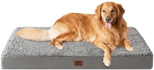 EHEYCIGA Orthopedic Dog Bed Extra Large with Removable Washable Cover, 44IN by EHEYCIGA