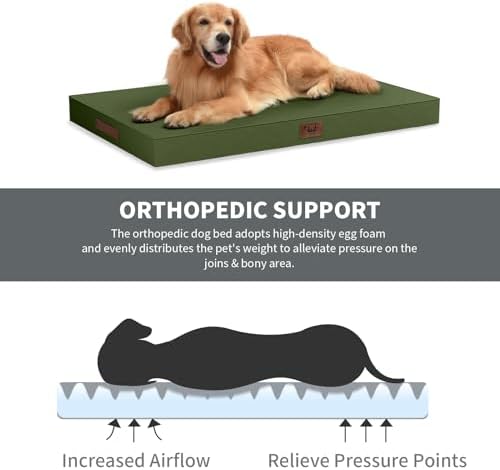 Orthopedic Waterproof Dog Bed for Small Dogs and Cats - Image 2