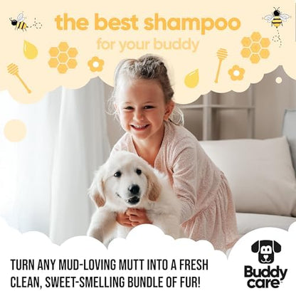 Buddycare - Dog Shampoo - Itch Relief - Milk & Honey - 500ml (16.90oz) - Image 7