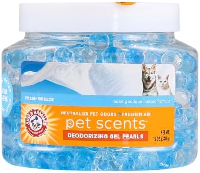 Arm & Hammer Pet Scents Deodorizing Gel Beads, Fresh Breeze, 12 Oz by ArmHammer