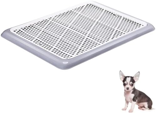 Mifoci Dog Pee Pad Holder Tray with Mesh Potty Training, 19.69 x 14.17 Inch by Mifoci