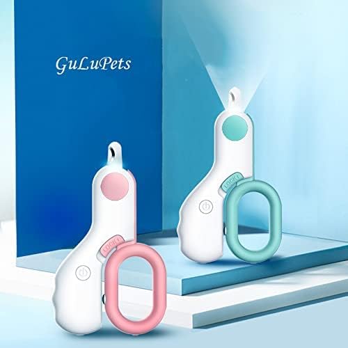 Small Animals Nail Clippers with LED Lights to Avoid Excessive Cutting and Sharp Blades - Professional Claw Trimmer for Tiny Dog Cat Kitten Bunny Rabbit Bird Guinea Pigs Ferret Hamsters (Blue) - Image 4