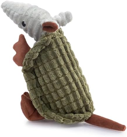 Hollypet Armadillo Squeaky Puppy Dog Toys for Small Medium Dogs, 8" by Hollypet