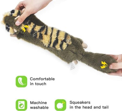 SHARLOVY Dog Squeaky Toy No Stuffing 6 Pack, Dog Toys Crinkle for Puppy - Image 2