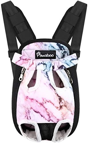 Pawaboo Pet Front Carrier Backpack for Small Medium Dogs by Pawaboo
