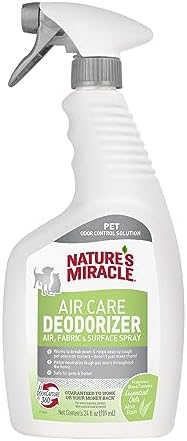 Nature's Miracle Air Care Spray for Air, Fabric & Surface, Aloe Rain, 24 oz by NaturesMiracle