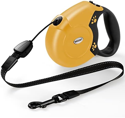360°No Tangle 26 Ft Retractable Dog Leash for Dogs up to 99lbs by WRSOMIT