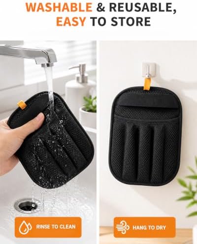 Pet Hair Removal Glove, Five-Finger Electrostatic Pet Hair Removal Glove - Image 4
