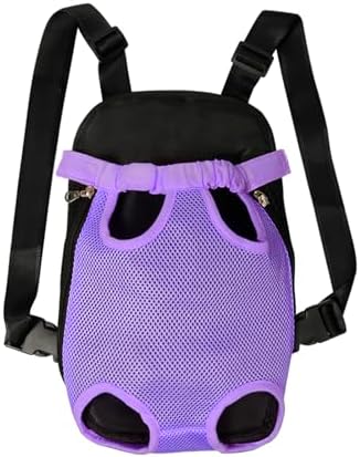 FEimaX Dog Carrier Backpack Pet Legs Out Front Cat Travel Bag, Adjustable Puppy Backpacks Carriers Hands-Free for Small Medium Dogs Cats Hiking Traveling Camping Daily Walking - Image 2