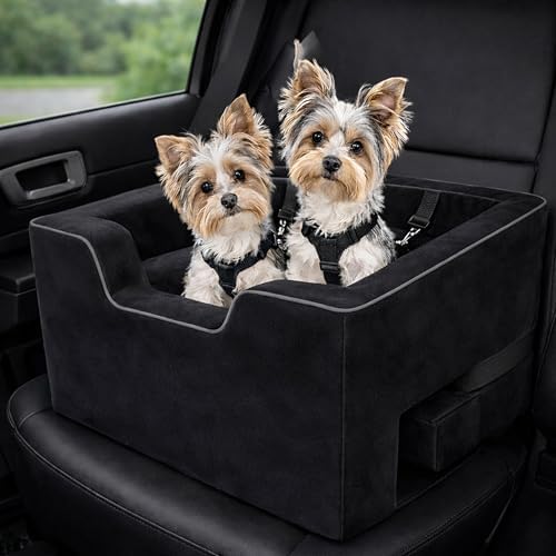 Pet Gear Lookout Booster Car Seat, Dark Black by PetGear