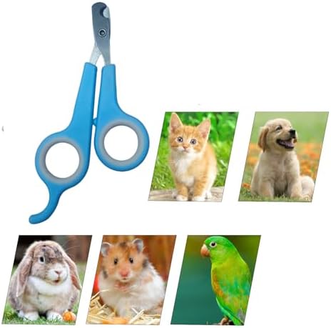 Dog & Cat Pets Nail Clippers and Trimmers - with Safety Nail Guard to Avoid Over Cutting, Nail File Great for Cats, Dogs, Bunnies - Cat & Dog Grooming Supplies (Blue White) - Image 3