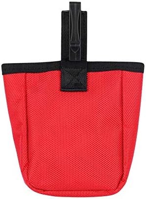 Dog Treat Pouch Pet Training Waist Bag Portable Food Snack Small Item Storage Holder Bag Hook Design Pet Training Reward Pouch Bait Sack Mini Doggie Puppy Bird Snack Carrier Container Pockets - Image 3