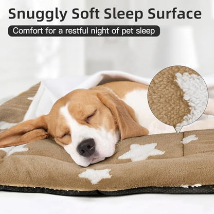 Mora Pets Dog Crate Pad Washable Puppy Dog Bed for Crate Flat Kennel Mat - Image 2