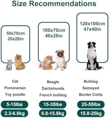 Onarway Dog Blanket Washable for Puppy: 4 Packs Dog Blankets 40”x28” - Image 3