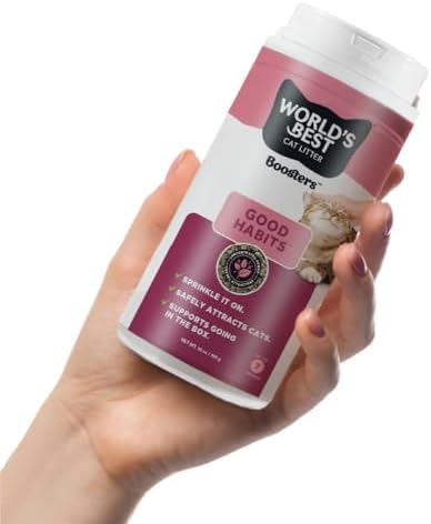World's Best Cat Litter Boosters Good Habits Additive, 18 oz Canister - Image 4