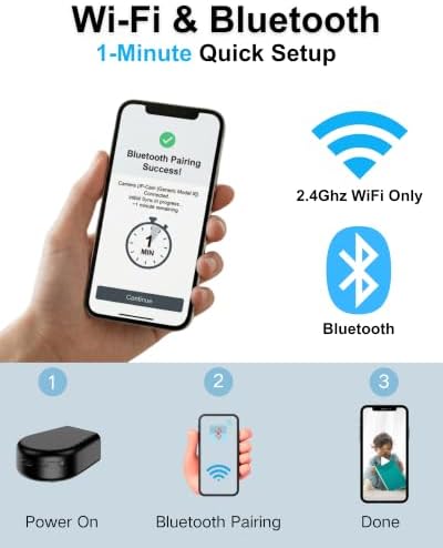 1080P HD Nanny Cam Wi-Fi Indoor Camera Wireless for Pets & Child - Image 3