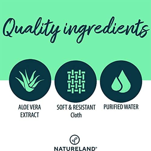 Natureland Dog Ear Wipes, Extra Large Otic Cleaning Pads, 150 Count - Image 3
