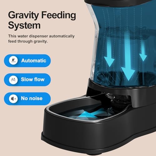 Automatic Dog Water Dispenser, Stainless Steel Bowls Feeder, 100% BPA-Free - Image 5