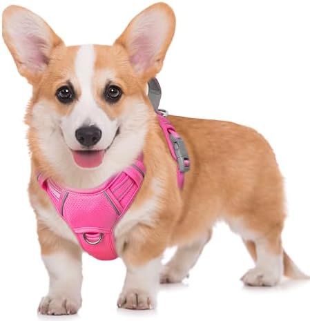 BARKBAY Dog Harness for Medium Sized Dog No Pull Dog Vest ID Tag Pocket by BARKBAY
