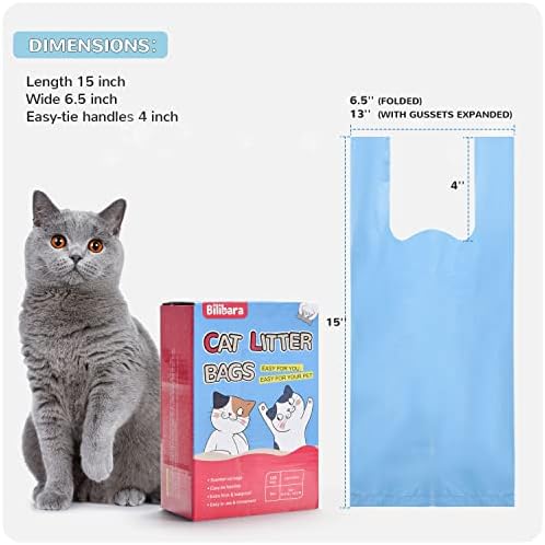 Cat Litter Bags, 120 Count, Ultra Thick, Scented, Leak-Proof, Disposable, 15 Liters Capacity - Image 6