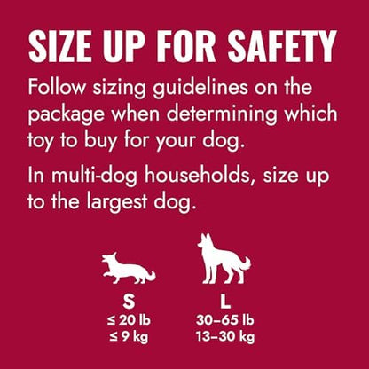 KONG Flyer, Natural Rubber Flying Disc Fetch Toy, for Small Dogs - Image 2