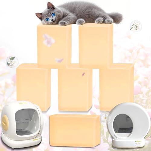 NewKe 6 Pack Cat Odor Eliminator for Meowant Self-Cleaning Cat Litter Box by NEWKE