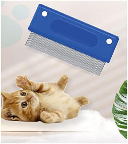 5 Pieces Grooming Combs - Tear Stain Remover for Pets, Lice and Flea Remover, Dandruff and Mucus Removal for Small Dogs and Cats - Image 7