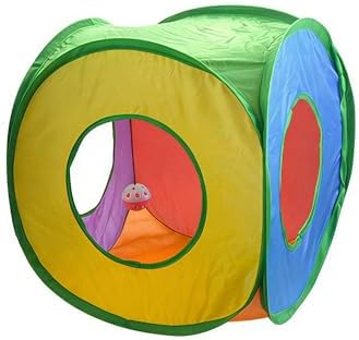 Cat Play Tunnel,Occupiedpet Collapsible Cube Tent with 3 Entry Points by Occupiedpet
