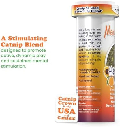 Meowijuana Fall Pumpkin Cat Toy and Blend Bundle | High-Potency - Image 3