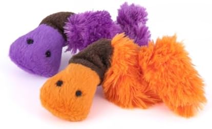 P.L.A.Y. PET Lifestyle and You Feline Frenzy Wiggly Worms Plush Squeaky CAT Toy by PLAYPetLifestyleandYou