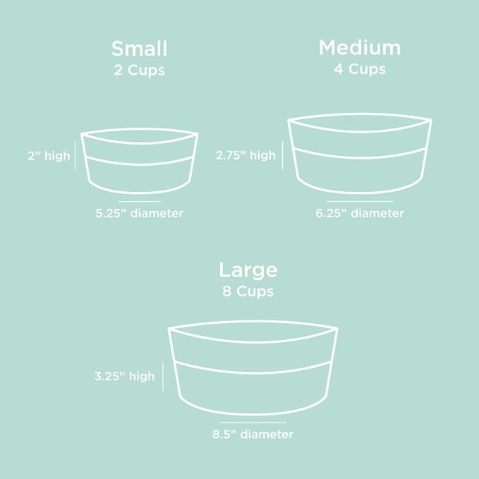 Waggo Dipper Ceramic Dog Bowl for Small and Large Breeds - Heavyweight and Durable Pet Food and Water Dish Crock, Dishwasher Safe, Modern (Teracotta, Large)