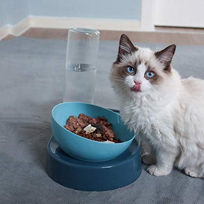 JiangYanus Dog Bowls, 0°-15°Adjustable Tilted Cat Food and Water Bowl Set - Image 6