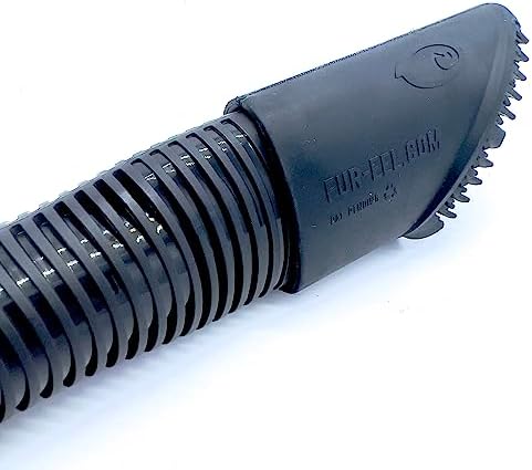 Buff Brite Pet Grooming Tool Fur-EEL FANG PRO Cat & Dog Hair Remover, Black - Image 5