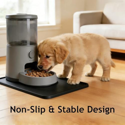 18.5x11 Silicone Mat for Pet Bowls and Water Fountains, Black - Image 5