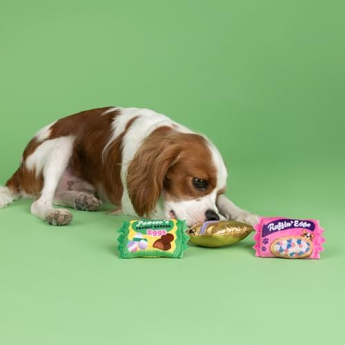 Fringe Studio Plush Dog Toy, 3 Pieces Set, Egg-STRA Sweets, Petshop Collection (662100) - Image 4