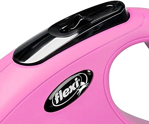 Automatic Leash Flexi New Classic Tape S 5M Pink - Image 5