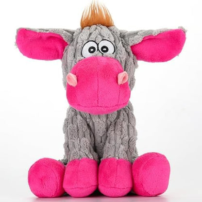loncoldy Plush Chew Toys for Large Dogs, Tough Crinkle Stuffed Animal Squeaky Interactive Toys for Small Medium Large Dogs, Keep Them Busy, Big Pet Toys by Unknown