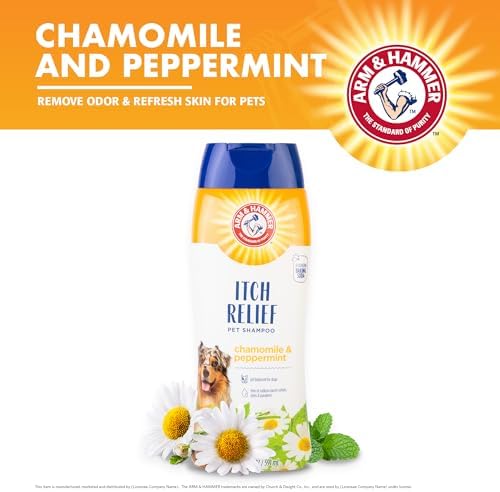 Arm & Hammer Itch Relief Dog Shampoo, Chamomile & Peppermint, 20 Fl Oz - Image 3