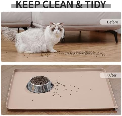 Reopet Silicone Pet Feeding Mat - Waterproof & Non-Slip Dog Cat Placemat - Image 6