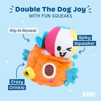 BarkBox Air Head Rip & Reveal Interactive Plush Dog Toy - Image 4