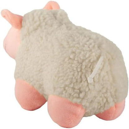 Jeffers Pet Plush Dog Toy with Squeaker, Fleecy Lamb 9"– Soft Plush Interactive Puppy Toy for Chewing, Fetch, Indoor Outdoor Play for Small Medium Dogs, Machine Washable, Perfect