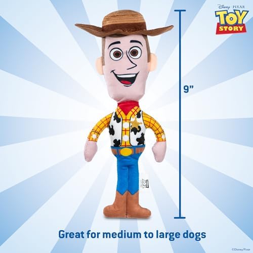 Disney for Pets Pixar Toy Story Woody Plush Dog Toy, 9 Inch - Image 5