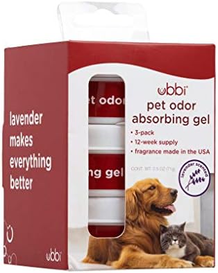Ubbi Pet Odor Absorbing Gels, 3 Pack by Unknown