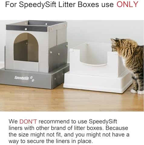 SpeedySift Standard Sifting Liner Refills, 35”x31”, 8 Packs (56 Counts) - Image 3