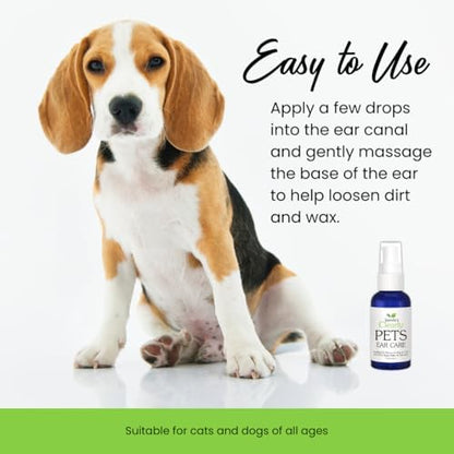 Isabella's Clearly Dog & Cat Ear Care Oil - Natural Wax Removal & Itch Relief - Ear Drops with Calendula, Witch Hazel, Mullein - Made in USA - Image 4